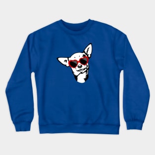 Chihuahua, chihuahua gifts, chihuahua lover, chihuahua shirt Crewneck Sweatshirt